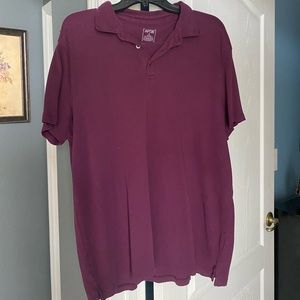 Apt 9 Maroonish short sleeve Polo barely worn like new, XL